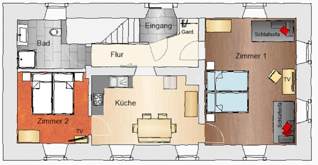 Landhausgarten Bunzmann Berg  Eksteriør billede